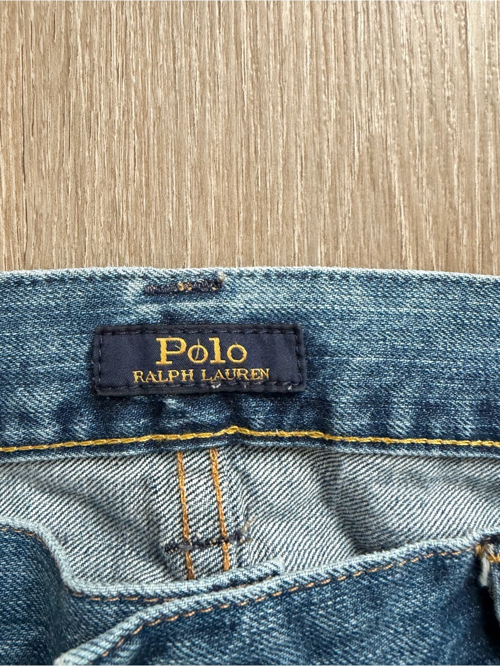 Ralph Lauren Men's Straight-Leg Denim Jeans in Medium Blue - Picture 3 of 5